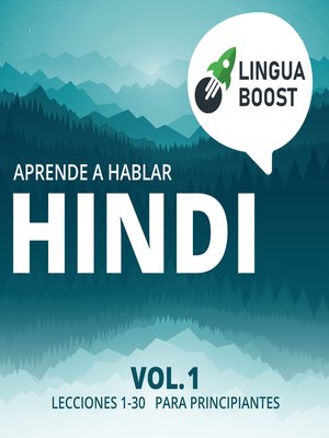 cover image of Aprende a hablar hindi Volume 1